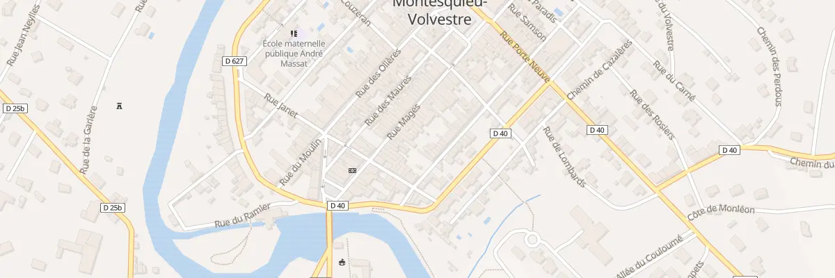 Plan du 32 Rue Mages à Montesquieu-Volvestre
