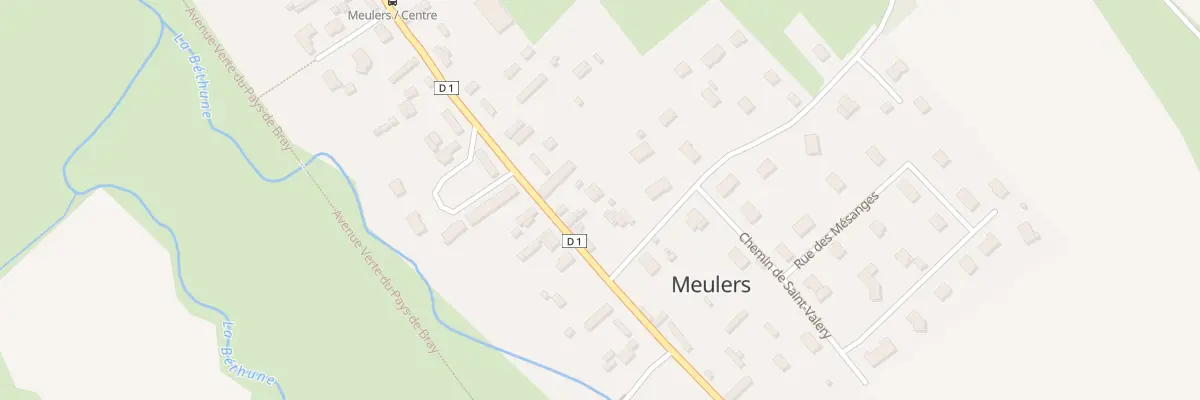 Plan du 1318 Rte de Dieppe à Meulers