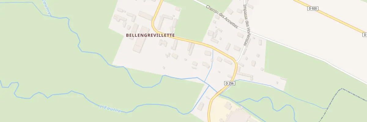 Plan du 170 Rte de Saint Nicolas à Bellengreville
