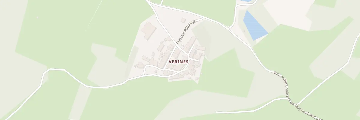Plan du 9 Rue des Treilles à Villefavard