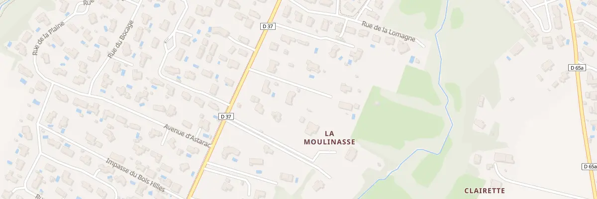 Plan du 9005 La Moulinasse à Léguevin