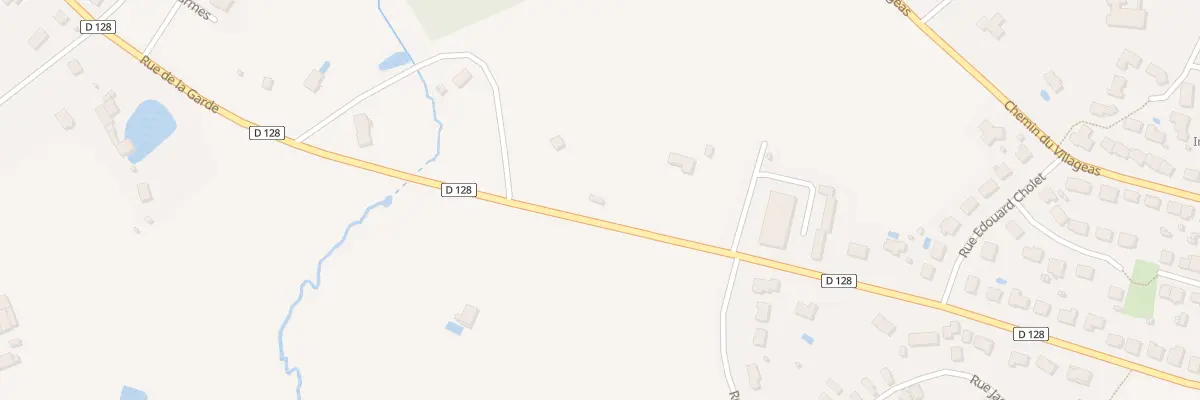 Plan du 40 Rue de la Garde à Couzeix