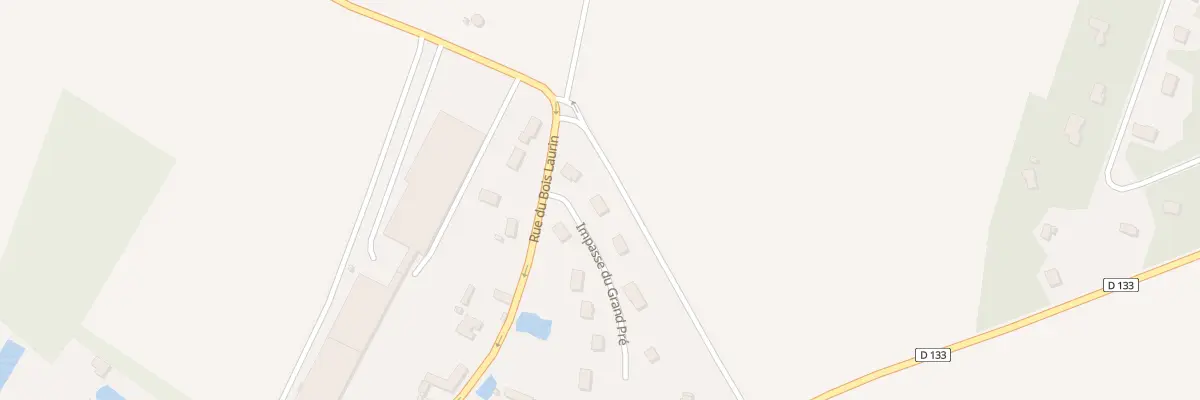 Plan du 6 Imp du Grand Pré à Favières