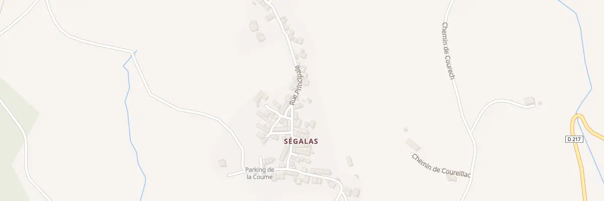 Plan du 234 Rue Principale à Soulan