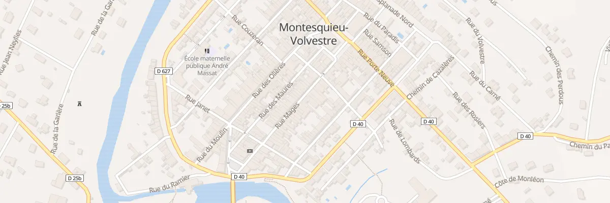 Plan du 48 Rue Mages à Montesquieu-Volvestre