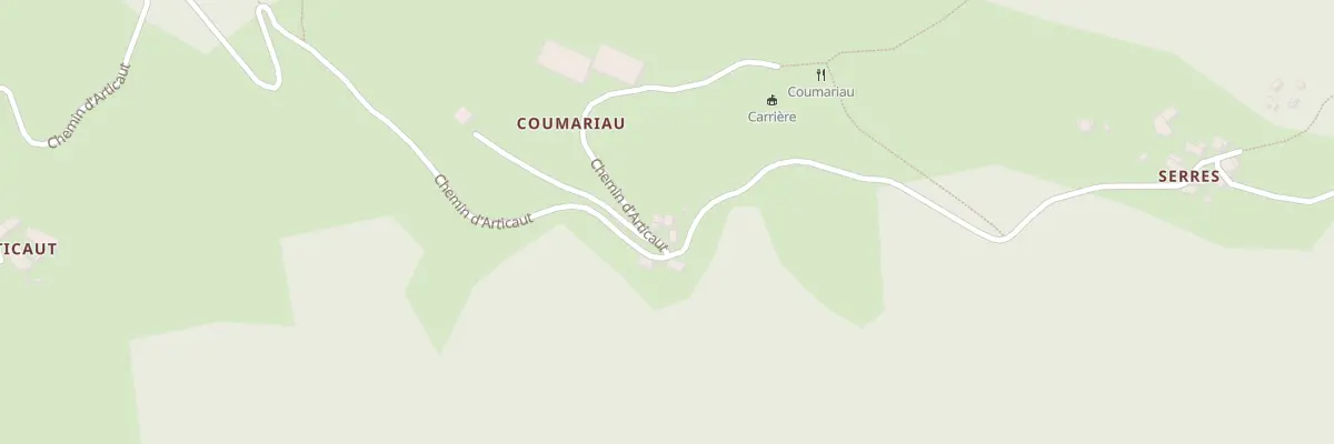 Plan du 5607 Coumariau à Oust