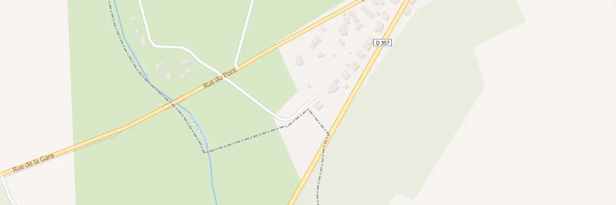 Plan du 76 Rue du Gen de Gaulle à Morée