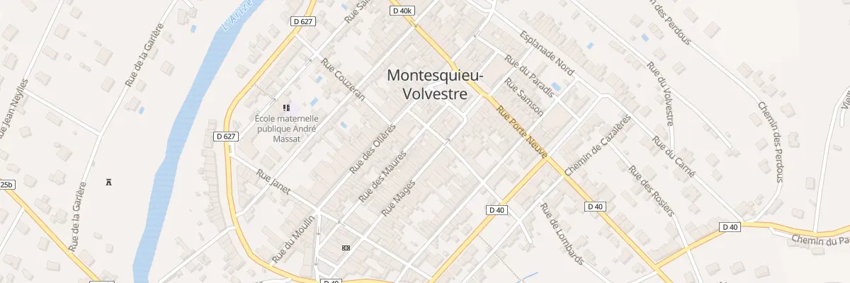 Plan du 55 Rue Mages à Montesquieu-Volvestre