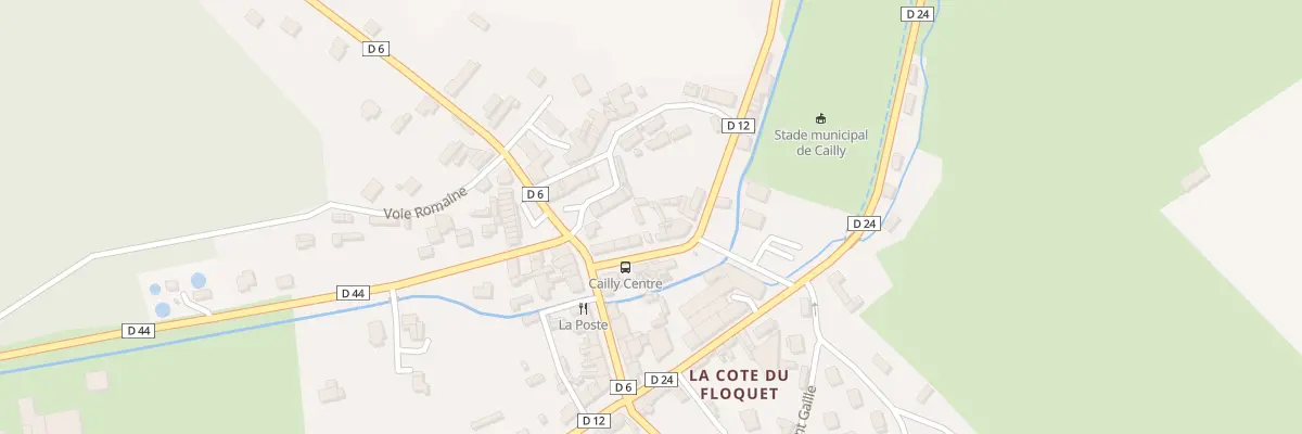 Plan du 5123 Le Bourg à Cailly