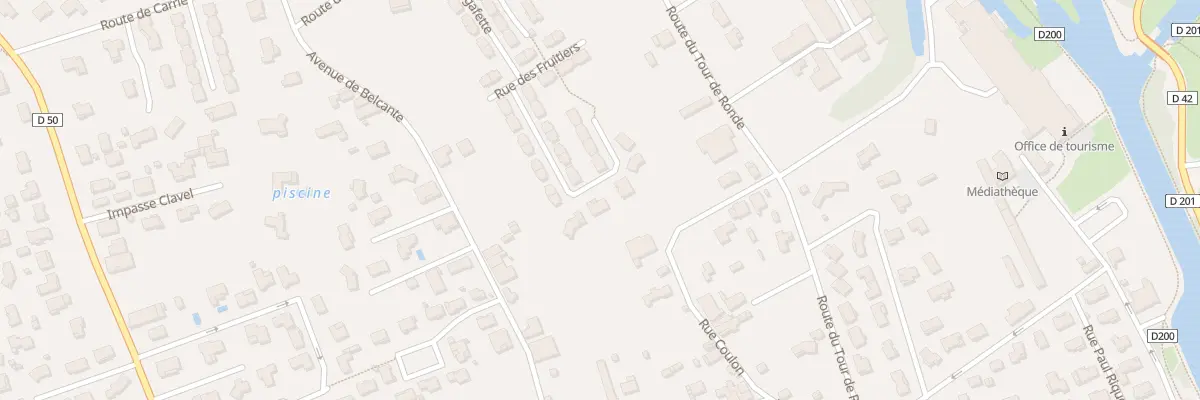 Plan du 32 Rue Lagafette à Montech