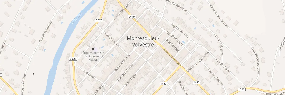 Plan du 12 Rue des Boucheries à Montesquieu-Volvestre