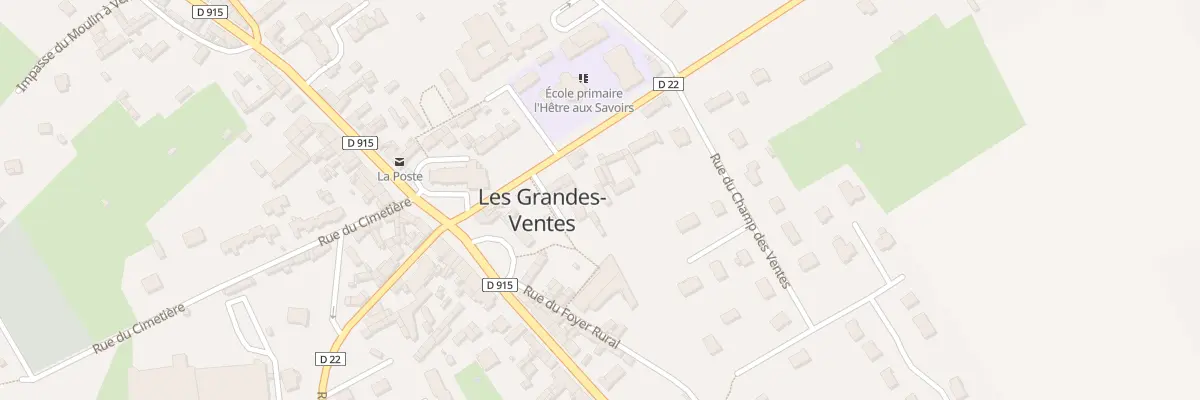 Plan du 106 Rue de St Vaast aux Grandes-Ventes
