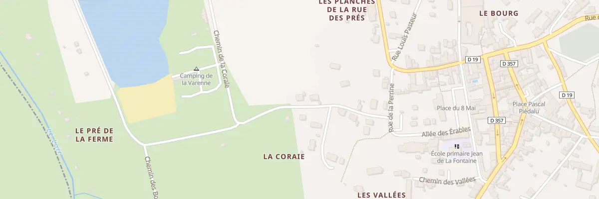 Plan du 531 Planches de la Rue des Pre à Morée