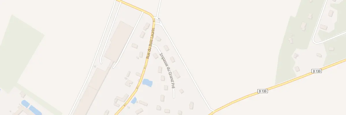 Plan du 5 Imp du Grand Pré à Favières