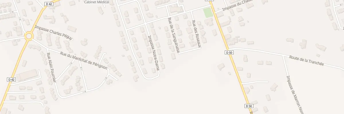 Plan du 12 Rue de la Sanguinaise à Montech