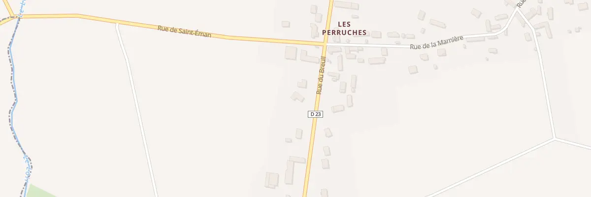 Plan du 11 Rue du Breuil à Illiers-Combray