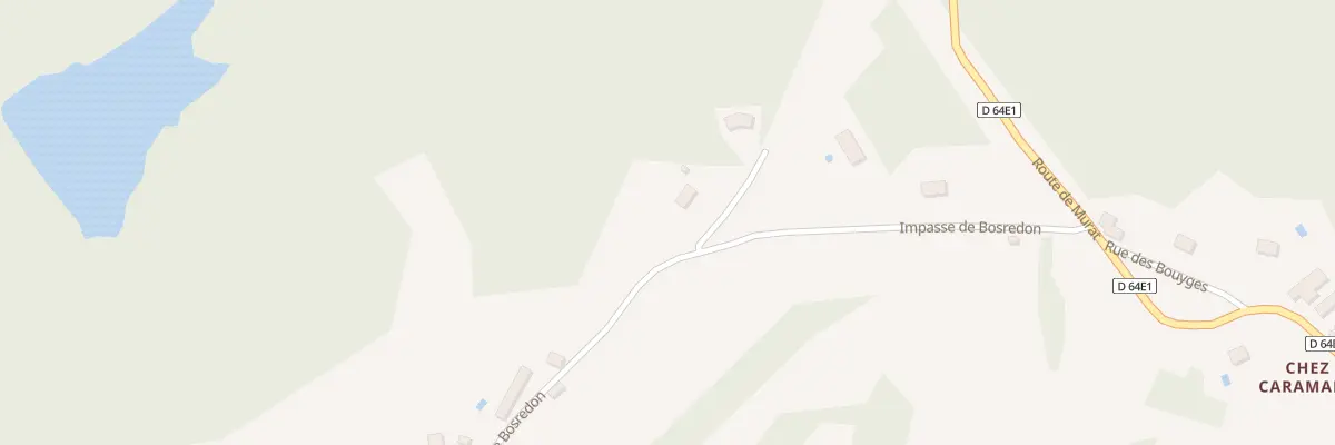 Plan du 199 Beauredon Nord à Villac