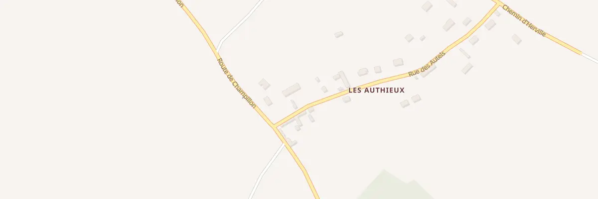 Plan du 3 Rue des Autels à Escorpain
