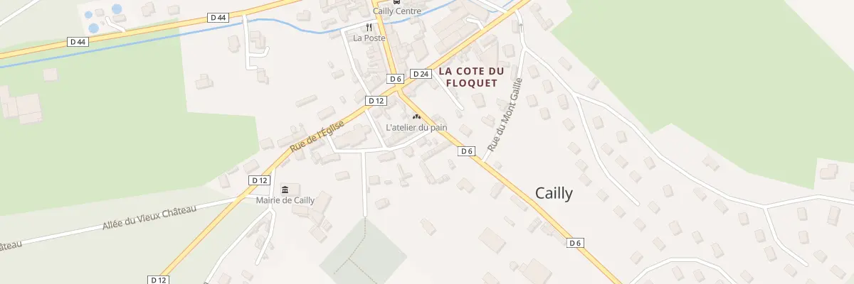 Plan du 5018 Le Bourg à Cailly