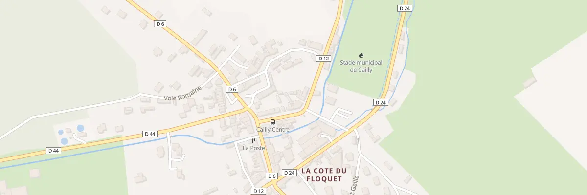 Plan du 5138 Le Bourg à Cailly