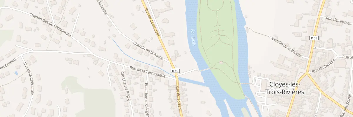 Plan du 4 Che du Sanitas à Cloyes-les-Trois-Rivières