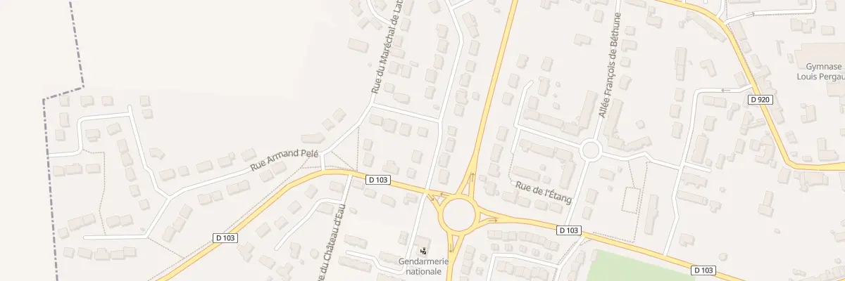 Plan du 8 Rue du Général Patton à Courville-sur-Eure