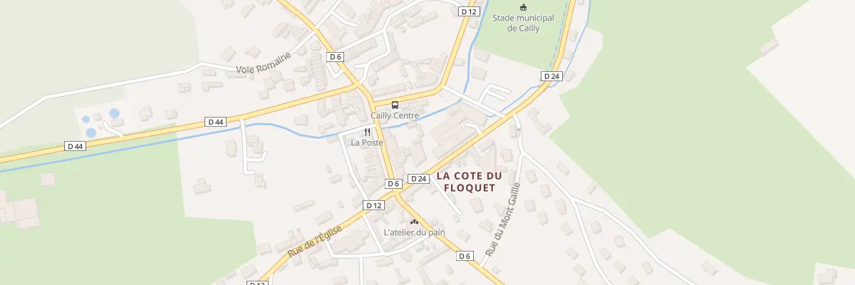 Plan du 8 Rue de la Laiterie à Cailly