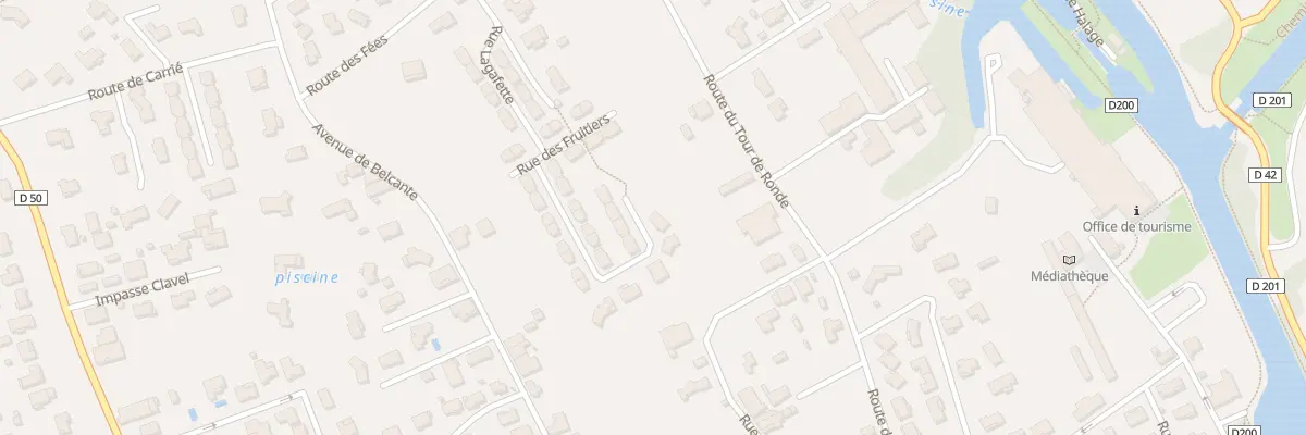 Plan du 38 Rue Lagafette à Montech