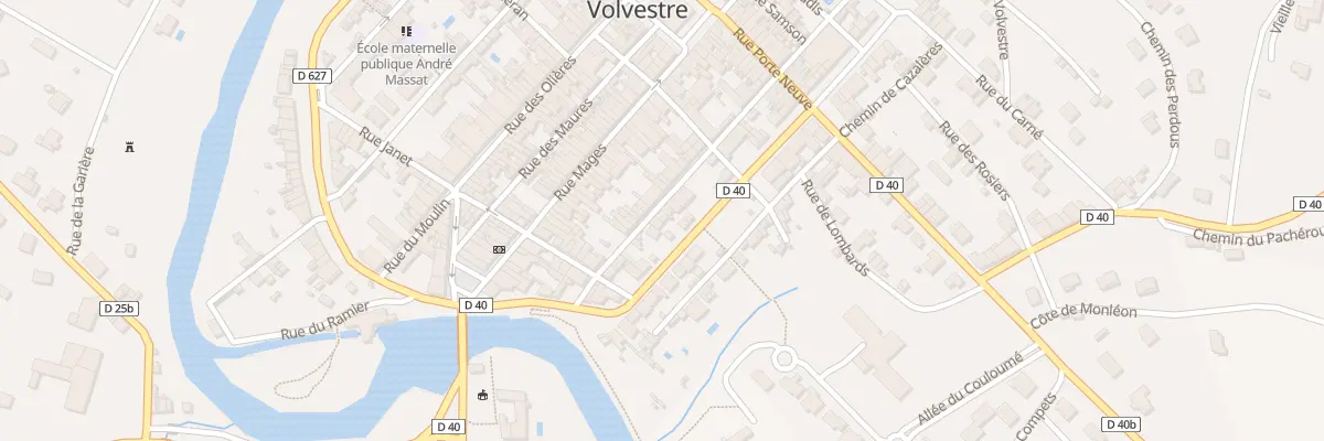 Plan du 14 Rue des Carmes à Montesquieu-Volvestre