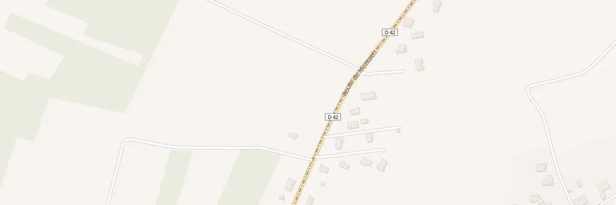 Plan du 1444 Rte de Montech à Meauzac