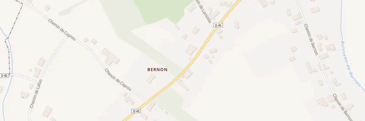 Plan du 2076 Rte de Castelsarrasin à Meauzac