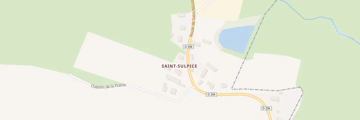 Plan du 680 Rte de Saint Nicolas à Bellengreville