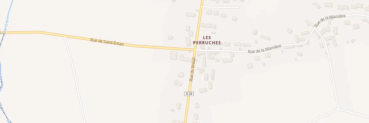 Plan du 15 Rue du Breuil à Illiers-Combray