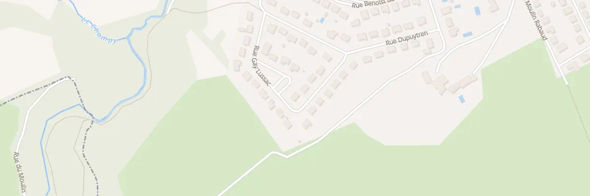 Plan du 8 Rue Gay Lussac à Couzeix