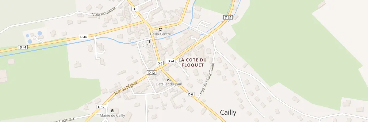 Plan du 11 Rue de la Laiterie à Cailly