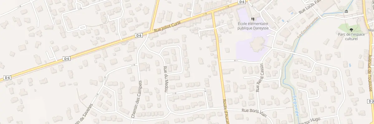 Plan du 9 Rue Madeleine Gautier à Verdun-sur-Garonne