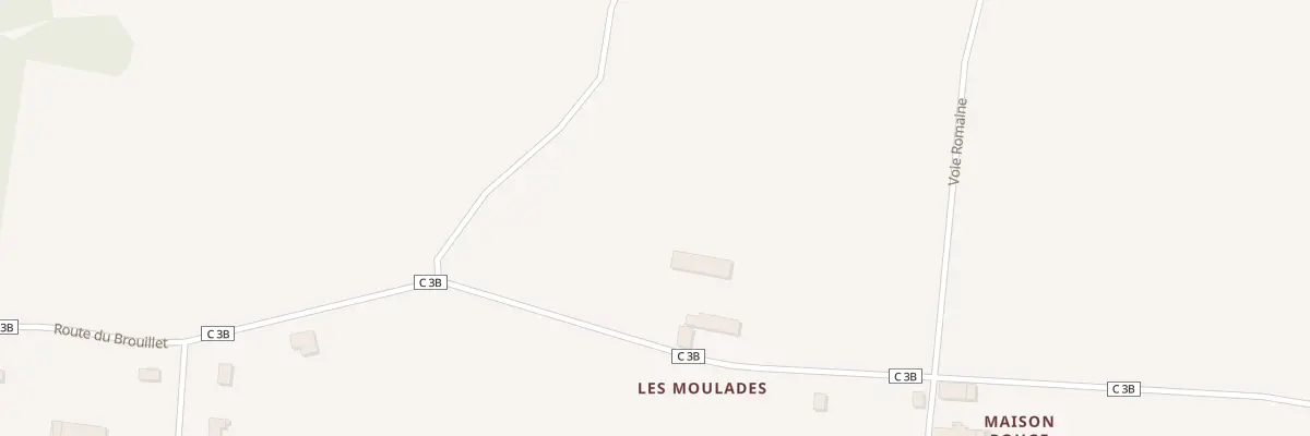Plan du 5052 Maison Rouge à Saint-Maurice-les-Brousses