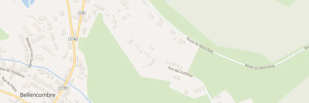 Plan du 185 Rue des Authieux à Bellencombre