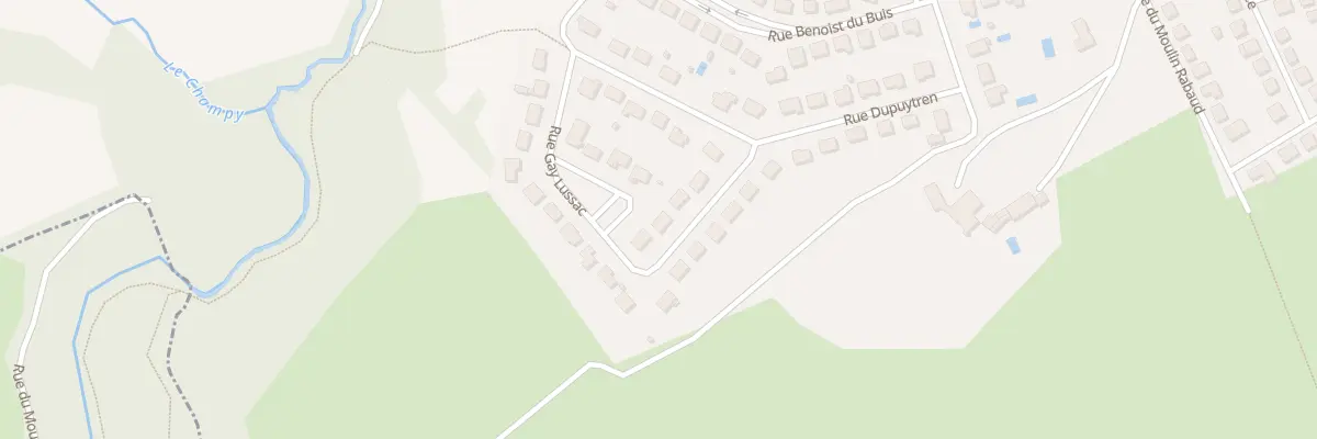 Plan du 6 Rue Gay Lussac à Couzeix