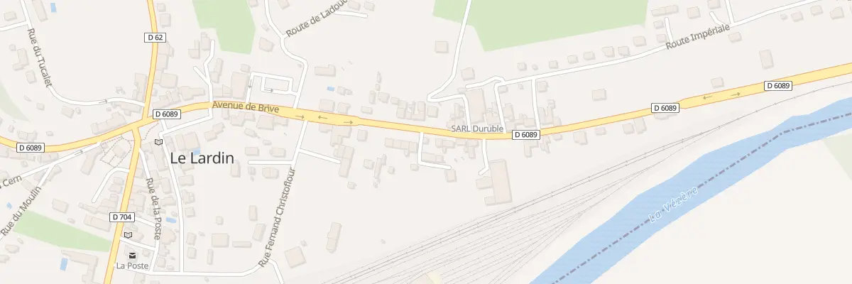 Plan du 34 Av de Brive au Lardin-Saint-Lazare