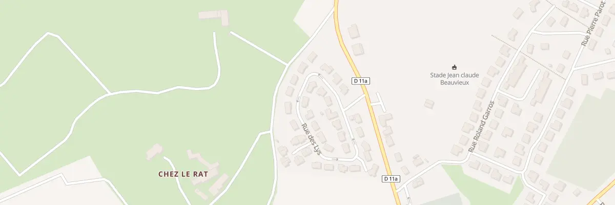 Plan du 7 Rue des Lys à Condat-sur-Vienne