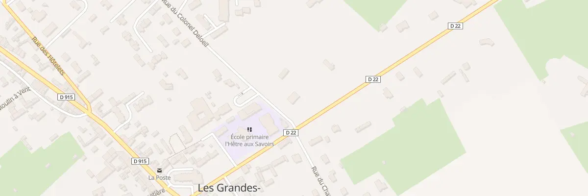 Plan du 215 Rue de St Vaast aux Grandes-Ventes