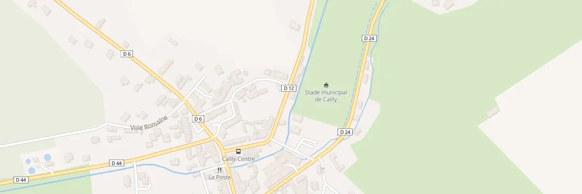 Plan du 4 Rte de Saint Saens à Cailly