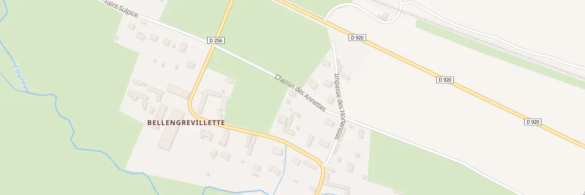 Plan du 50 Che des Annettes à Bellengreville