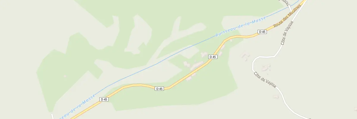 Plan du 3711 Rte des Moulines à Lherm