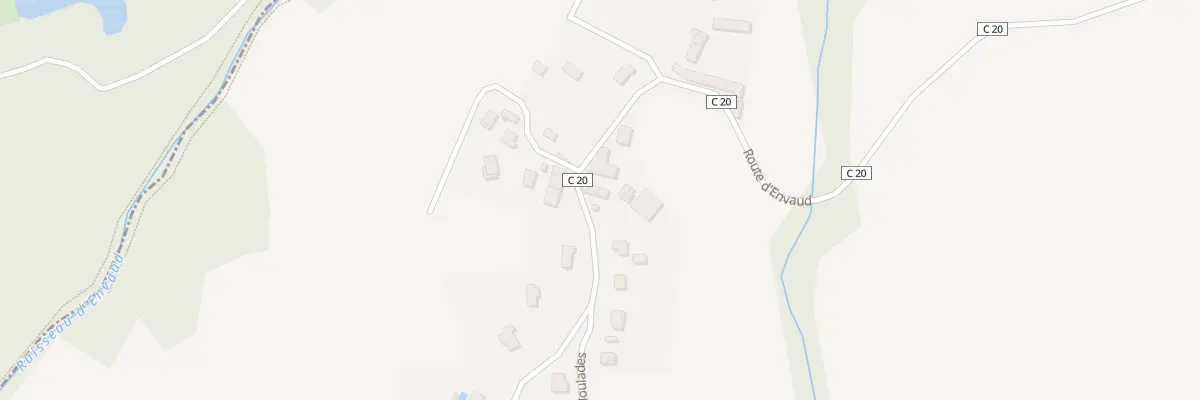 Plan du 115 Rte d’Envaud à Solignac