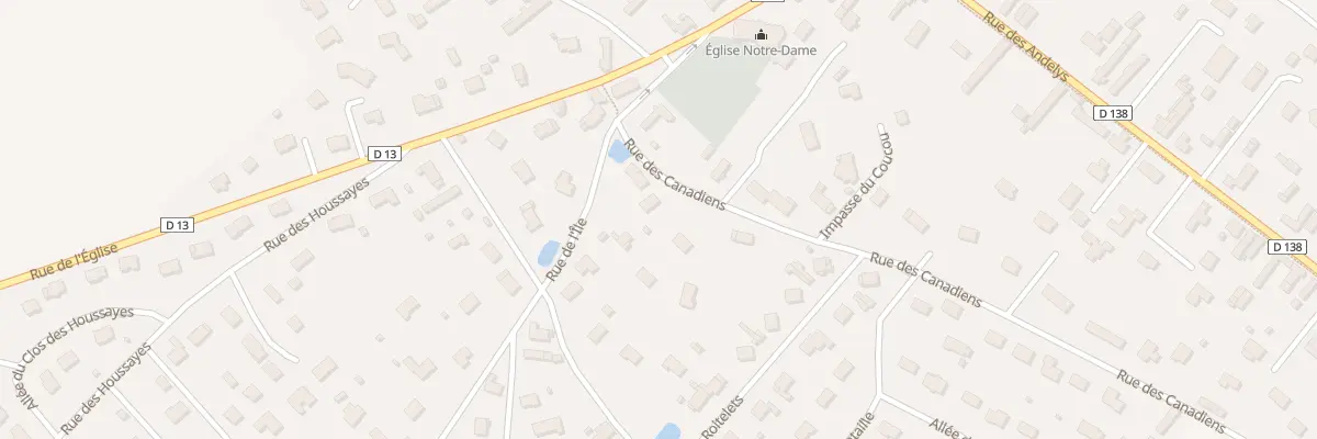 Plan du 781 Rue des Canadiens à La Neuville-Chant-d’Oisel