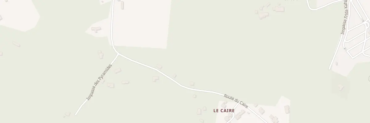 Plan du 647 Rte du Caire à Sarlat-la-Canéda