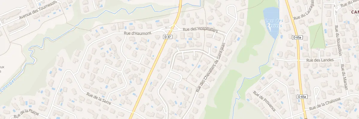 Plan du 7 Rue du Comté de l’Isle à Léguevin
