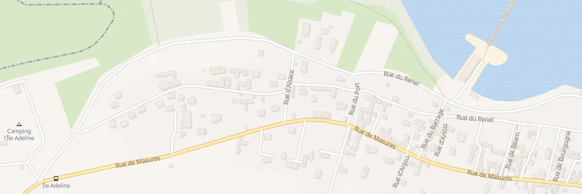 Plan du 2 Rue d’Alsace à Poses